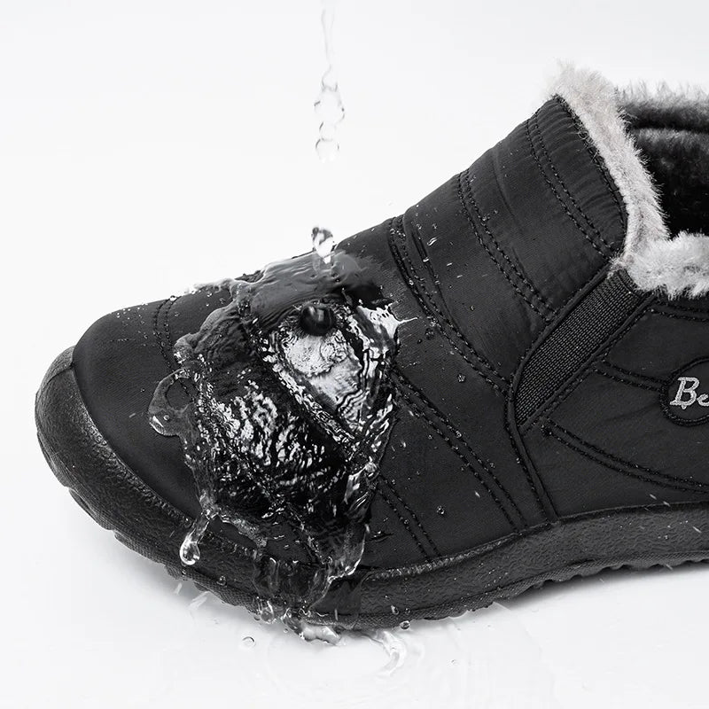 Tênis Feminino Impermeável Peluciado - Snow Boots