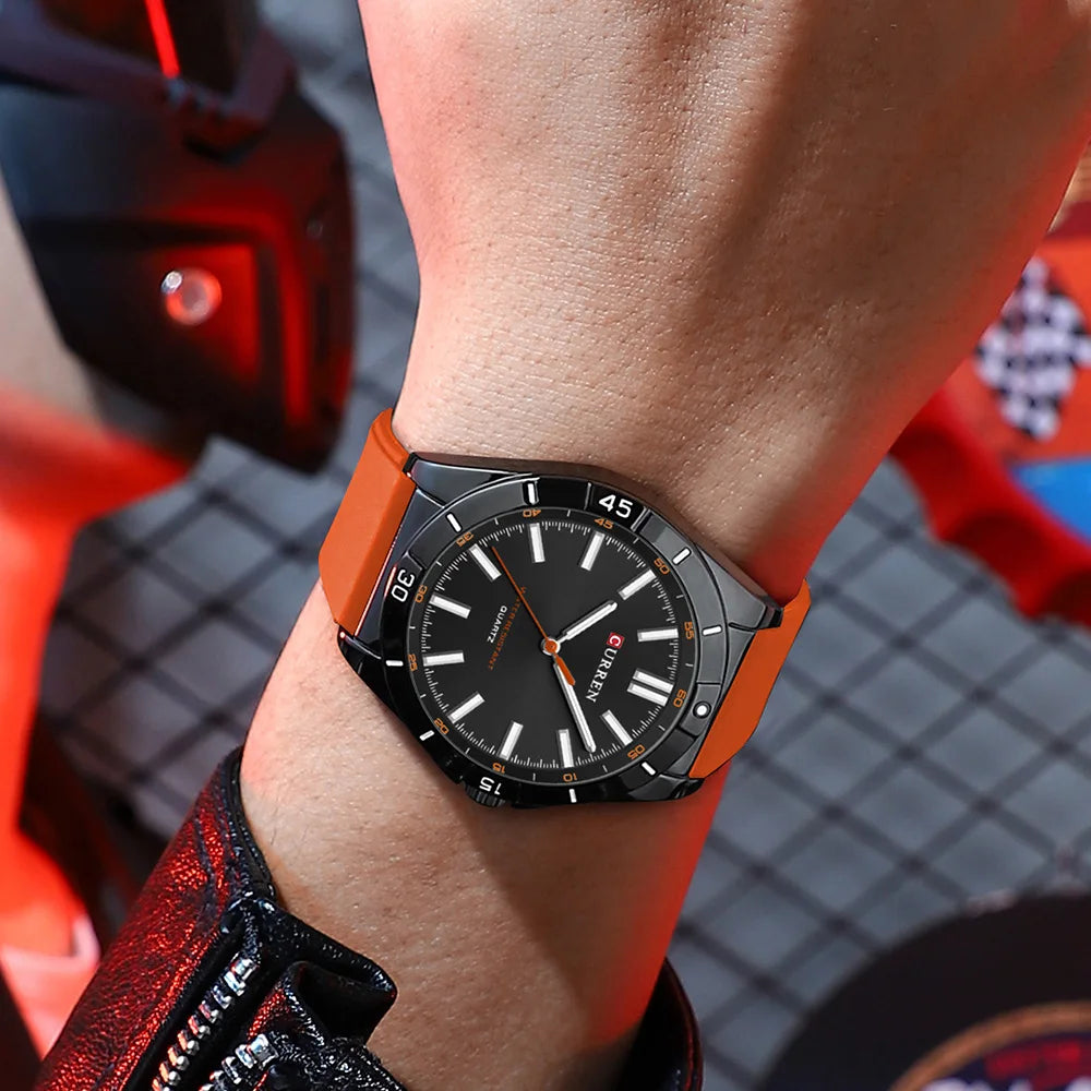 Relógio Masculino Pulseira de Silicone - LuxuryMen