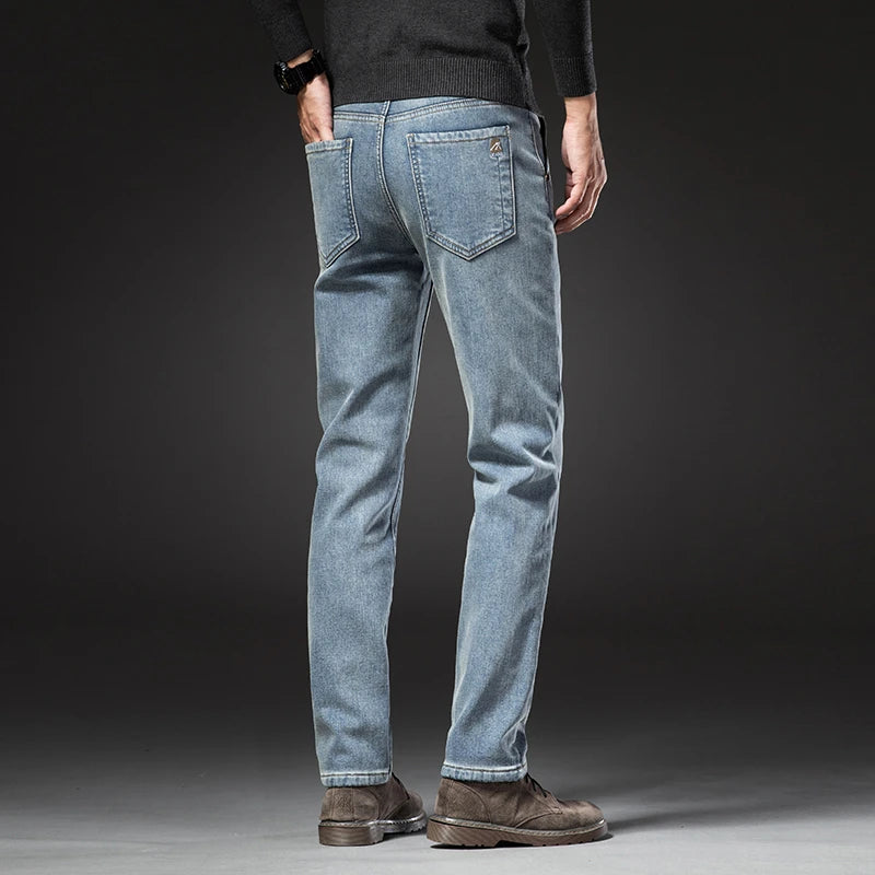 Calça Jeans Masculina com Revestimento Interno - ColdStyle