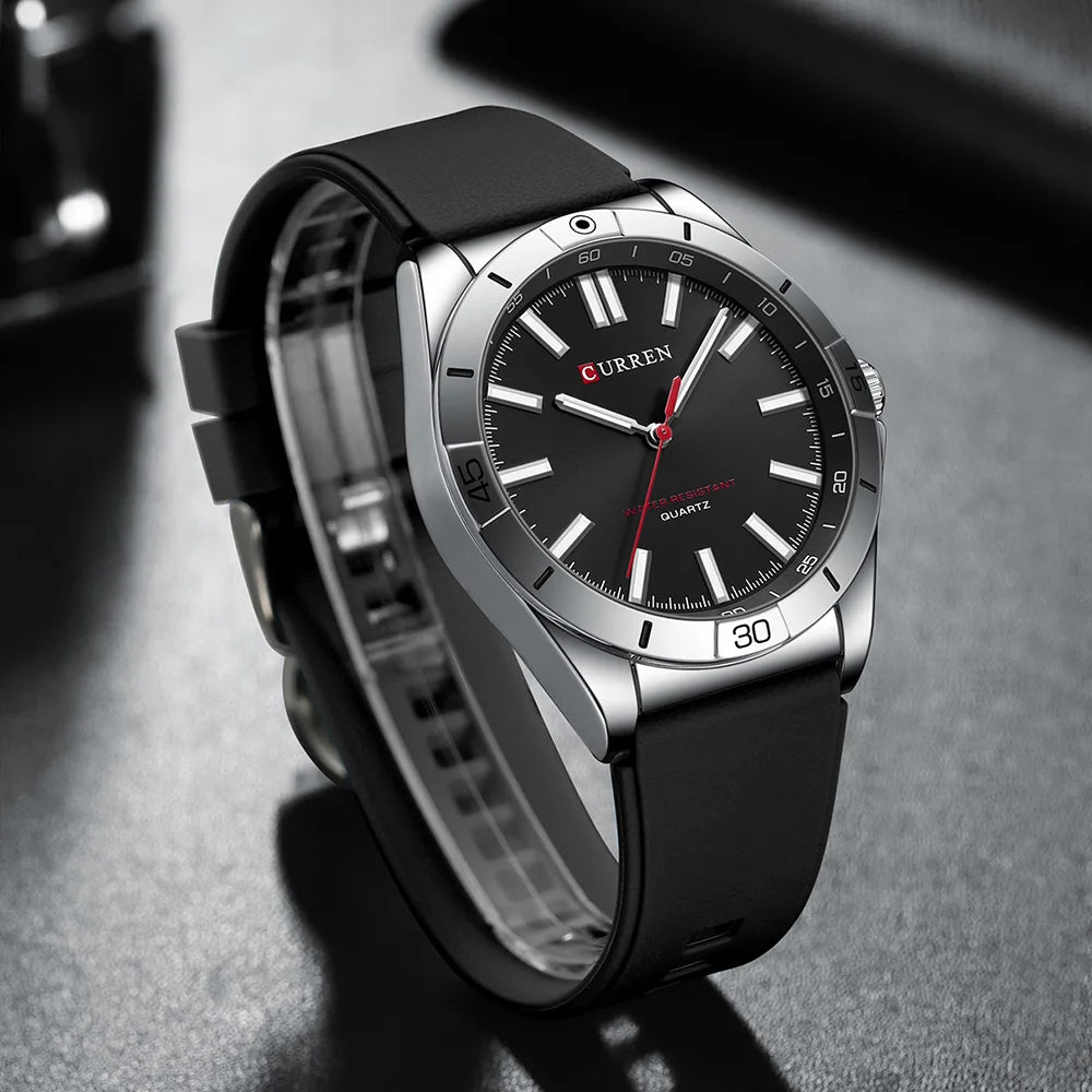 Relógio Masculino Pulseira de Silicone - LuxuryMen